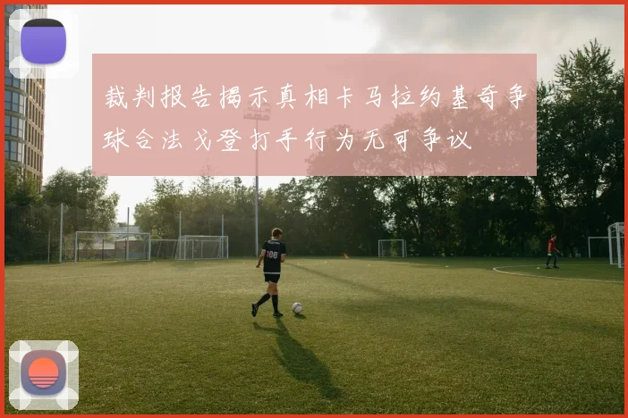 裁判报告揭示真相卡马拉约基奇争球合法戈登打手行为无可争议